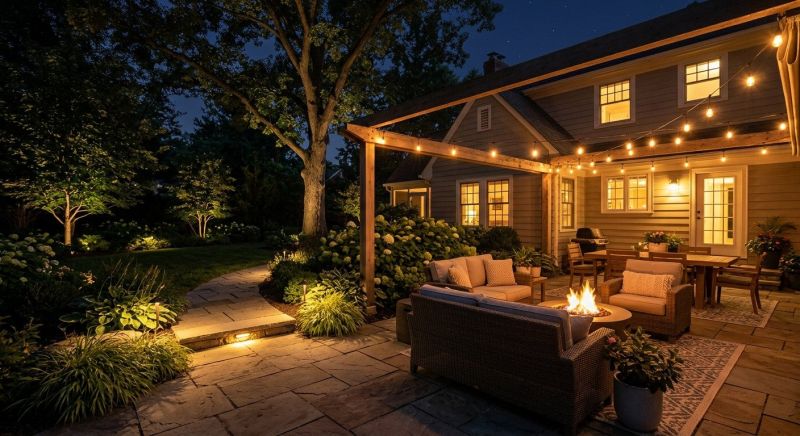 Backyard Lighting Service in Pasadena, CA