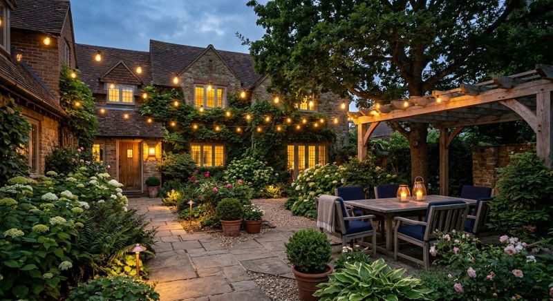 Garden Lighting Installation in Provo, UT