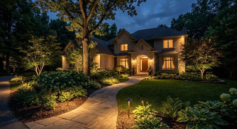 Landscape Lighting Installation in Overland Park, KS