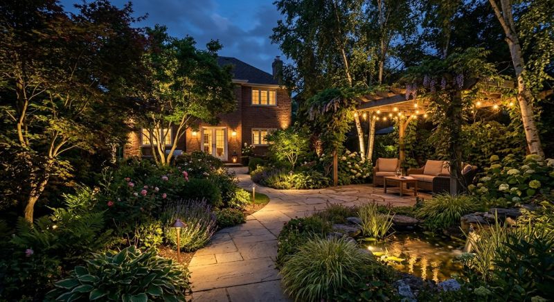Pond Lighting Installation in Denver, CO