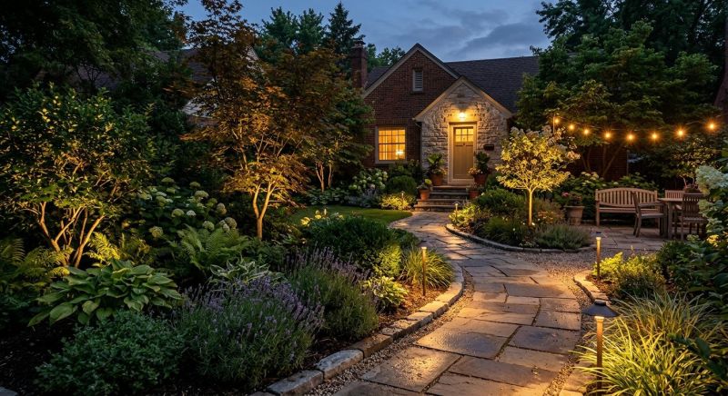 Walkway Lighting Installation in Kansas City, MO